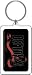 DEFTONES SNAKE LUCITE KEYCHAIN