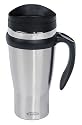 Trudeau Drivetime Travel Mug, Stainless Steel