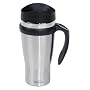 Trudeau Drivetime Travel Mug, Stainless Steel