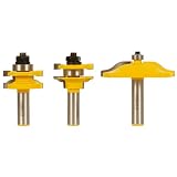 Buy 3 Bit Raised Panel Cabinet Door Router Bit Set - Ogee - Yonico 12335 by Yonico