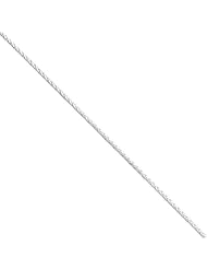 1.5 mm, Sterling Silver, Diamond-Cut Spiga Chain - 18 inch