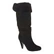 Women's Mossimo® Kahsha Tall Cuffed Boots - Black
