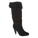 Women's Mossimo® Kahsha Tall Cuffed Boots - Black