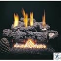 Peterson Real Fyre CHTG10 G10 Series Charred Trail Oak Vent Free Gas Log Sets w/ I-2000 Plus Burner System - CHTG10