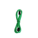 BitFenix Alchemy Multisleeve 45cm 6-Pin PCI-E Extension Cable - Green Sleeve/Black Connector (BFA-MSC-6PEG45GK-RP)