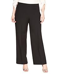 Side Zip Wide Leg Trousers