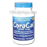 Calcium CoraCal 1000 mg 120 Capsules, 21st Century