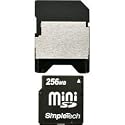 SimpleTech 256MB Mini Secure Digital (miniSD Card)
