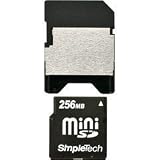 SimpleTech 256MB Mini Secure Digital (miniSD Card)
