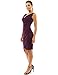 PattyBoutik Women's V Neck Faux Wrap Ruched Day Night Dress