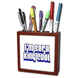 Mark Andrews ZeGear Cool - Im Sofa King Cool - Tile Pen Holders-5 inch tile pen holder