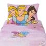 Disney Princess 3-Piece Twin Flannel Sheet Set