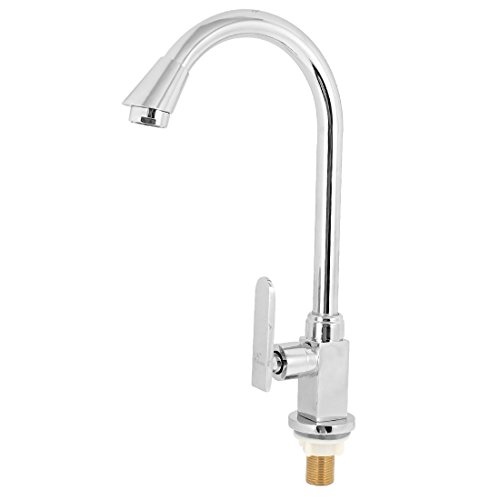 Best Choice Silver Tone 1/2 PT Mounting Thread Quarter Turn Water Tap