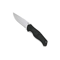 Traditional Folding Knife Black Rubber