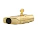 Gold Plated Soprano Saxophone Metal Mouthpiece + Cap + Ligature #6