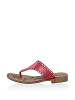 Dolceamore Chanclas al dedo (Rojo)