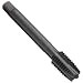 Dormer MTT-X E055/MTT-X E060 Powdered Metal Spiral Point Threading Tap, For Stainless Steel, Black Oxide Finish, Round Shank With Square End, Plug Chamfer