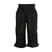 Ellovie Kids Black Linen Capri Trousers
