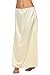 Avidlove Women Lingerie Slips Satin Snip-it Half Slip Lace Underskirt Long Beige, Medium, Style1-Beige (FBA)