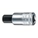 Stahlwille 54-17 Steel Index Socket, 1/2" Drive, 6 Points, 17mm Diameter, 60mm Length, 27.5mm Width