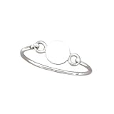 Sterling Silver Round Shaped Baby Bracelet