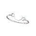 Sterling Silver Round Shaped Baby Bracelet