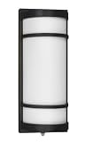 31ho2Mz%2B5eL. SL160  American Fluorescent BRW218RBEC Brio Outdoor Sconce, Half Cylinder with Twin Metal Bands, Oil Rubbed Bronze 36W