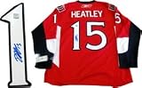Dan Heatley Autographed Ottawa Senators Jersey