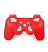 Super Grip Premium Silicone Skin for Sony Playstation 3 PS3 Remote (Red)