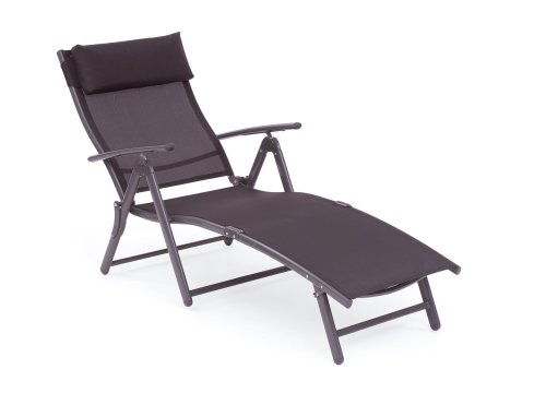 Suntime Havana Lounger Black