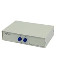 Gino RJ45 8P8C Network/Telephone AB 2 way 8P8C Manual Sharing Switch Box