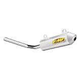 01-12 KAWASAKI KX85: FMF POWERCORE 2 SILENCER - 2-STROKE (SILVER) by FMF