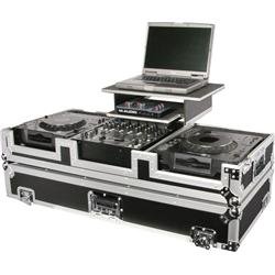 Odyssey FZGS12CDJW Flight Zone Glide Style Ata Dj Coffin With Wheels For A 12 Mixer And Two Large Format Cd Players Odyssey FZGS12CDJW Flight Zone Glide Style Ata Dj Coffin With Wheels For A 12 Mixer And Two Large Format Cd Players