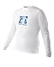 Body Glove Men's Basic Long Arm Rashguard, White, X-Large