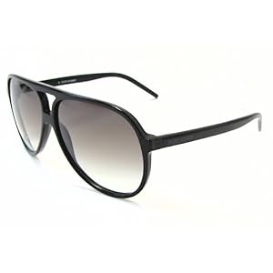 CHRISTIAN DIOR Black Tie 2XG5M Sunglasses Shiny Black 88 S Frame
