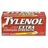 Tylenol Extra Strength Acetaminophen 500 Mg (325 Caplets)