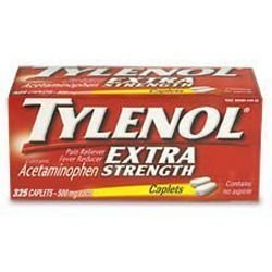 Tylenol Extra Strength Acetaminophen 500 Mg 325 Caplets