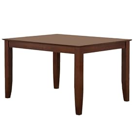 Walkler Edison 60-Inch Solid Wood Dining Table, Brown by Walkler Edison