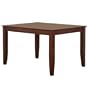 Walker Edison 60-Inch Solid Wood Dining Table, Brown