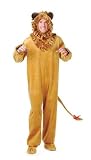 Charades New Fun Mens Adult Cowardly Lion Halloween Costume