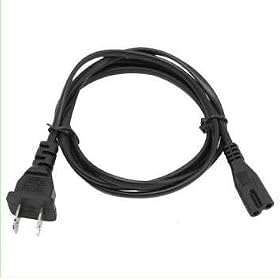U.S. standard Power Cord For Play Station 2 Power Adapter (PS2), Play Station 3 SLIM (PS3 SLIM)... by 