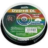 磁気研究所 データ用DVD+R DL 片面2層 8.5GB 8倍速 インクジェット対応 10枚スピンドルケース HDD+R85HP10