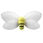 5" Yellow Smiling Bumble Bee nylon hanging ceiling wall baby nursery room wedding decor