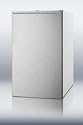 Built-in Undercounter All-refrigerator with Horizontal Handle 4.1 cu.ft. Capacity Factory Installed Lock Crisper Drawer and Adjustable