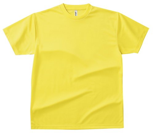 (グリマー)glimmer 4.4oz ドライTシャツ 00300-ACT 020 イエロー M