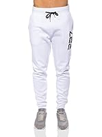 Rivaldi Pantalón Deporte (Blanco / Negro)