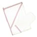 Tadpoles Organics Hooded Towel & Mitt Set, Pink