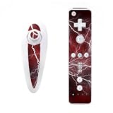 Nintendo Wii Skins Nunchuk - Apocalypse Red