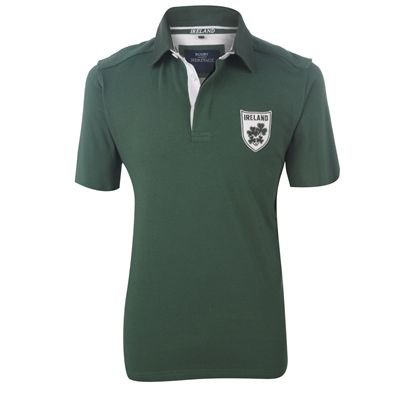 WC Short Sleeve Rugby Shirt Mens Ireland Medium