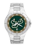 South Florida Bulls Mens Pro Ii Stainless Steel Bracelet Watch